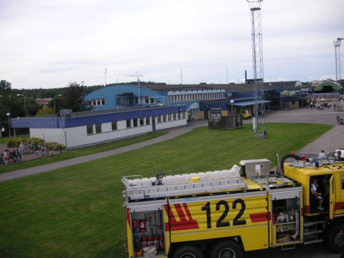 Norrköping flygplats kör på HVO