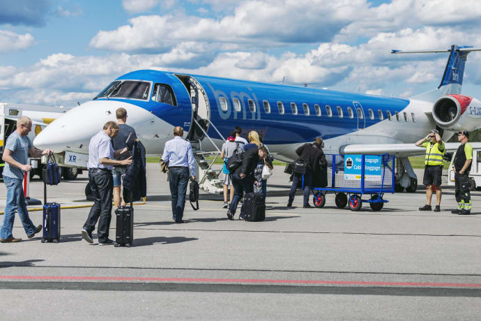 2017 blev ett framgångsrikt år för Norrköpings flygplats