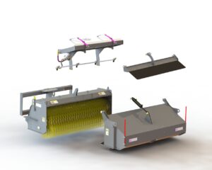 Sopmaskin med moduler från Holms Industri duo