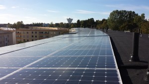 Vallacom täcker hustaken med solceller vallacom