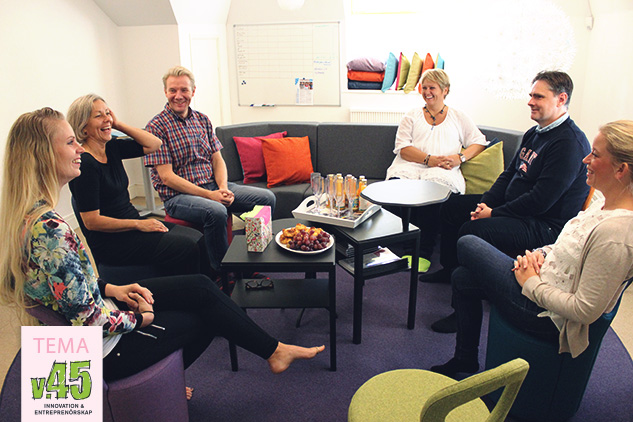 Motalas konkurrenskraft stärks genom nya innovationer invigning kreativt rum med projektgruppen v45