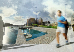 bad längs strömmen norrköping