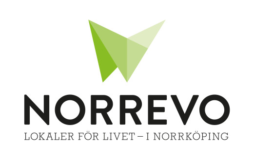 kommunalt bolag får nytt namn. norrevos logotyp skapad av cecilia nordström, grafisk formgivare.