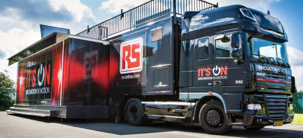 Framtidens robotar och 3D-teknik till Norrköping! lastbil med teknik