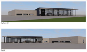 Nytt bilhandelskluster utvecklas vid E4:an olofsson auto