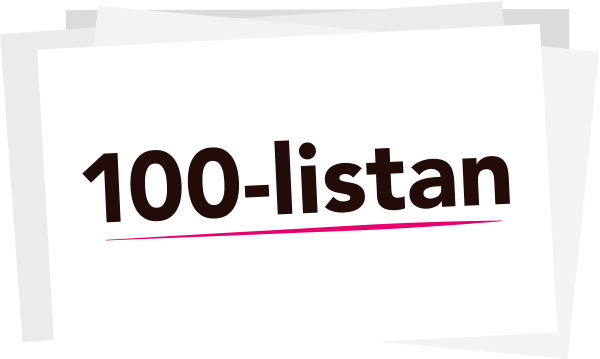 78 nya skarpa namn på 100-listan 78 nya skarpa namn på 100 listan