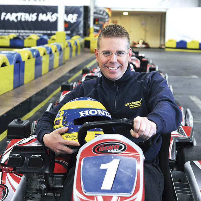 Full fart för Mattias och Go-karthallen mattiasandersson