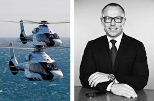 Lyfter från en helikopterplatta nära dig savback