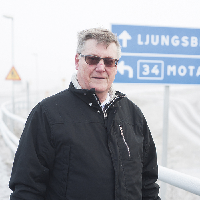 »Folk tyckte inte vi var kloka när vi ville sätta räcken mitt i vägen, det var ju vansinnigt!« hanssavenhed