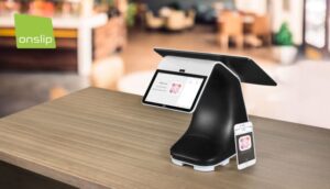 nästa generations kassalösning från onslip med swish qr integration.