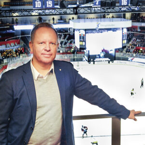 Löper från inredning till hockey michael sturehed foto bjorn lisinski