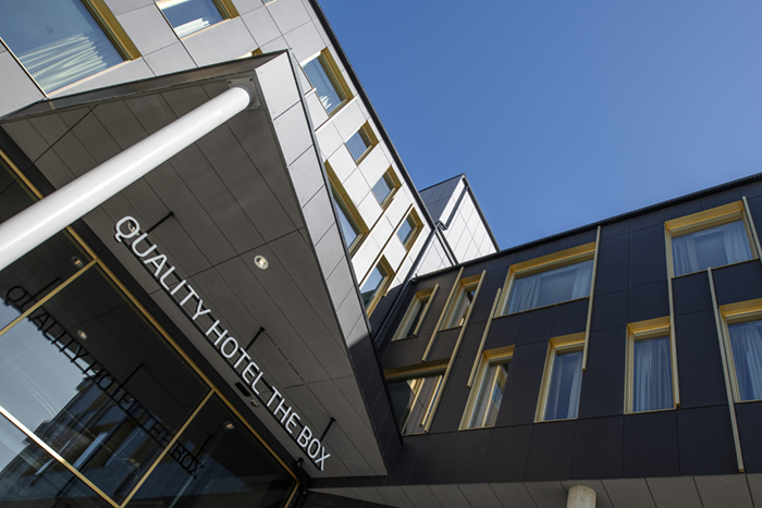 exterior sky quality hotel the box700