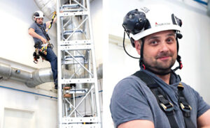 Äventyraren som gärna klättrar på väggarna altitudeaccess