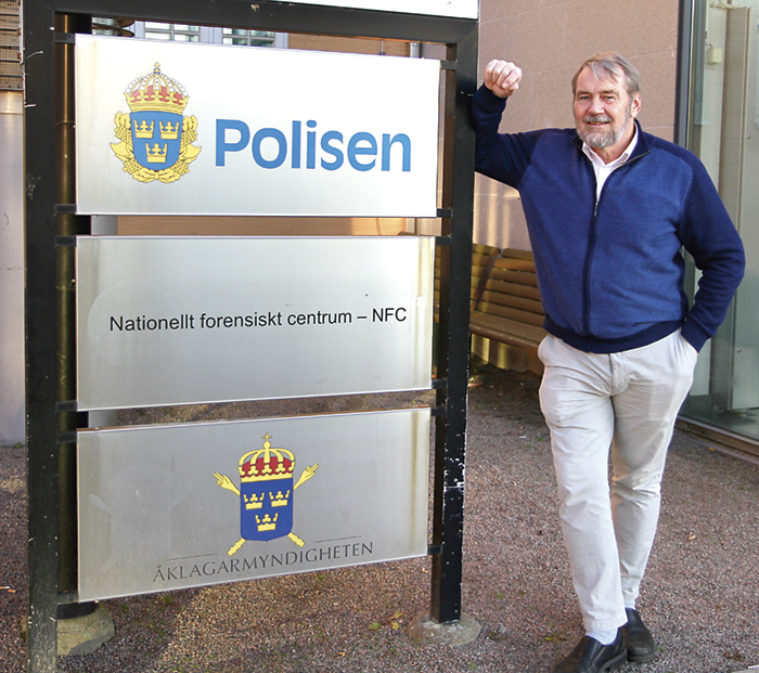 DNA-analyser får fast fler brottslingar weine drotz foto per oddman