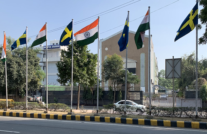 Modio och xlit ökar fokuset på IoT i Indien med stöd av Vinnova statsbesök indien web