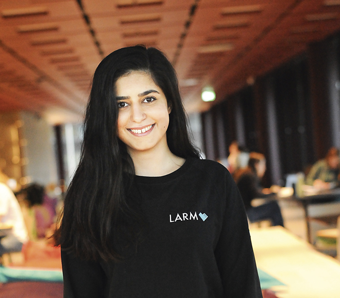 Diana Saleh projektledare för LARM2020 diana saleh foto bjorn lisinski