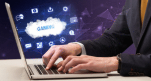 Spelbranschen i full gång affarsstaden