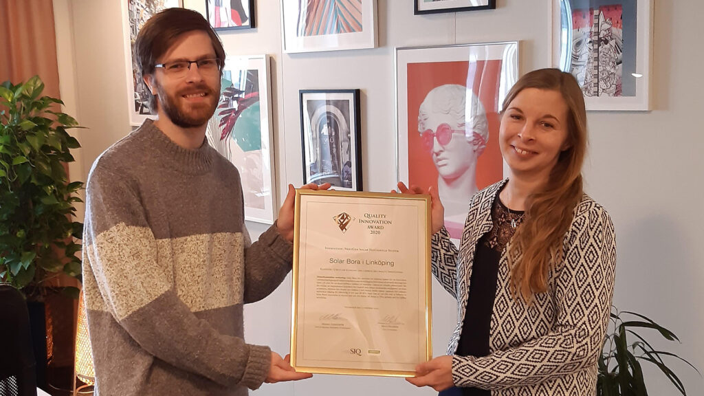 Internationellt innovationspris för solpanelssystem med cirkulär affärsmodell solar bora (kopia)