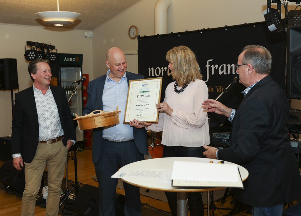 Årets Företagare med hjärta i Ydre hyllades ydreföretagare 1