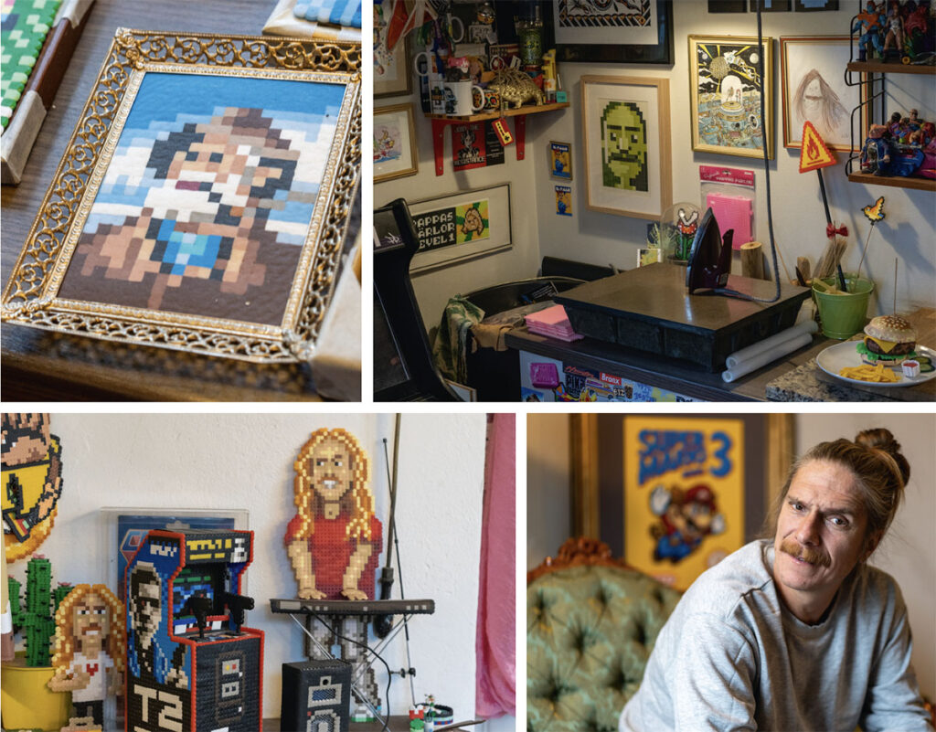 Pappas pärlor – en pärlplatte-entreprenörs resa pappas pärlor kollage foto bjorn lisinski