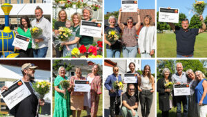 Pengaregn över Vadstena Sparbanks stipendiater ovationspristagare2023 web