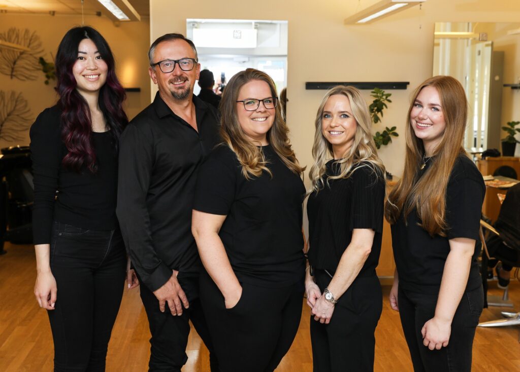 Frisörentreprenör satsar på 5:e salongen studio e hair art pressfoto web