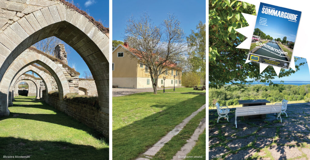 Från Ellen Key till Verner von Heidenstam - Sevärdheter längs Omberg och Vätterns strand ombergvattern